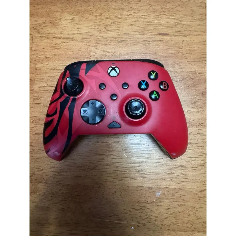 PDP Rematch Advanced Wired Xbox Controller Red/Black – For Parts or Repair